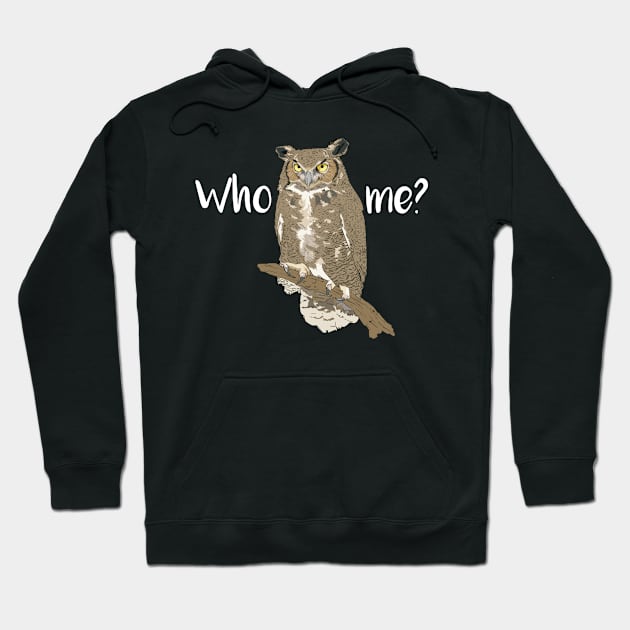 Who Me? Hoodie by DANPUBLIC